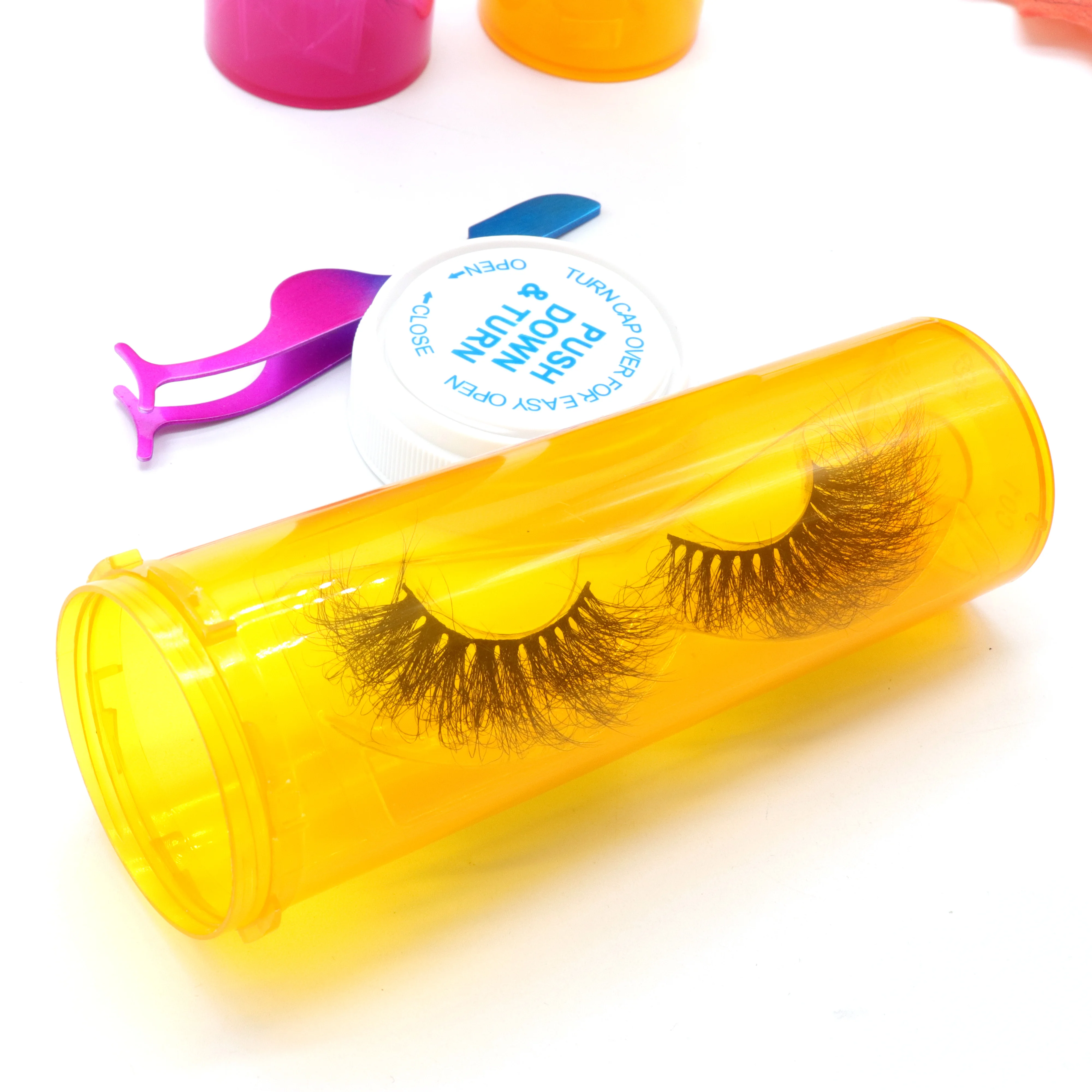 Собственный бренд/OEM/частный ярлык оптовая торговля 3D 100% Искусственные ресницы