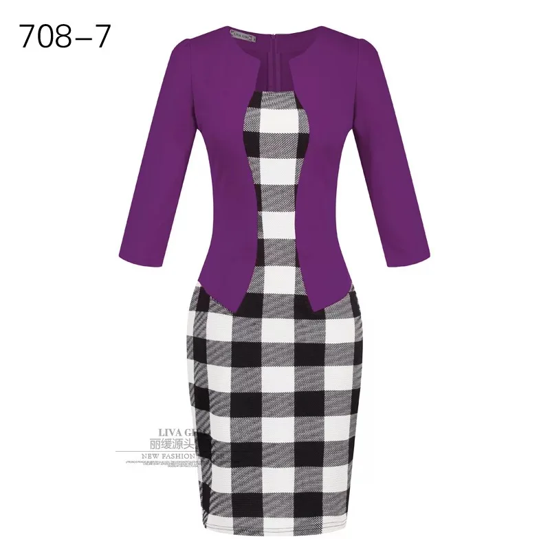 Женское цельнокроеное платье-карандаш с запахом и ягодицами 2019 | Женская одежда