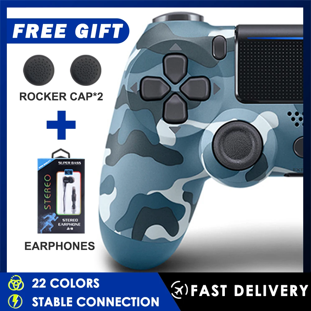 

Gamepad For PS4 Controller Bluetooth-compatible Wireless Vibration Joysticks Wireless For PS4 PS5 Game Console GTA5 Cyberpunk