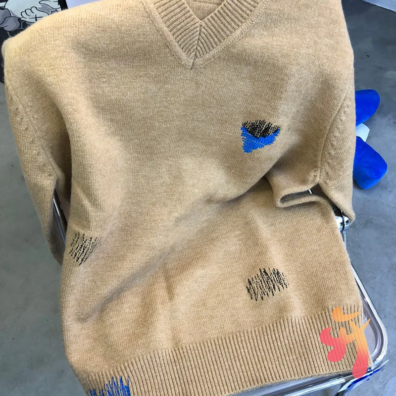 

Свитер ADER ERROR для мужчин и женщин, Мужская свободная верхняя одежда, Толстый Пуловер, свитер Adererror