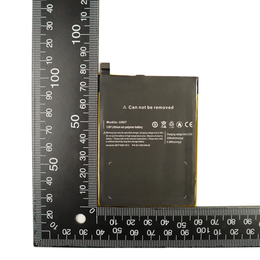 Ulefone-Bater&iacute;a de pol&iacute;mero de litio para tel&eacute;fono inteligente U007, 2200mAh, Original, bater&iacute;as de tel&eacute;fono + herramientas-2