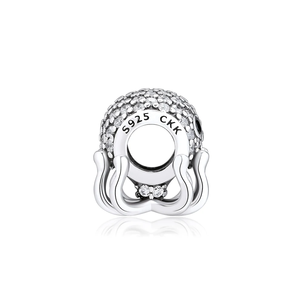 Fandola CKK Подходит для Pandora браслет подвески тропический Осьминог Подвески бусины
