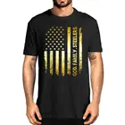 Рубашка God Family Steelers Pro с флагом США, подарок отцу, универсальная футболка унисекс с круглым вырезом, Всесезонная Футболка с принтом