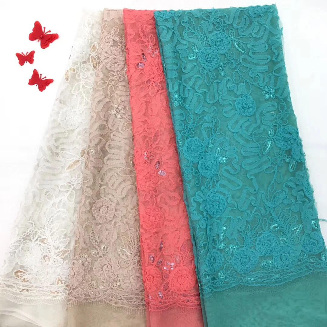 

African Lace Fabric 2018 High Quality Cotton Lace Swiss Voile Lace In Switzerland Royal Blue African Dresses For Women
