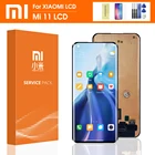 100% оригинальный сменный ЖК-дисплей 6,81 дюйма для Xiaomi Mi 11, дисплей с сенсорным экраном, дигитайзер в сборе для Mi 11, ЖК-дисплей