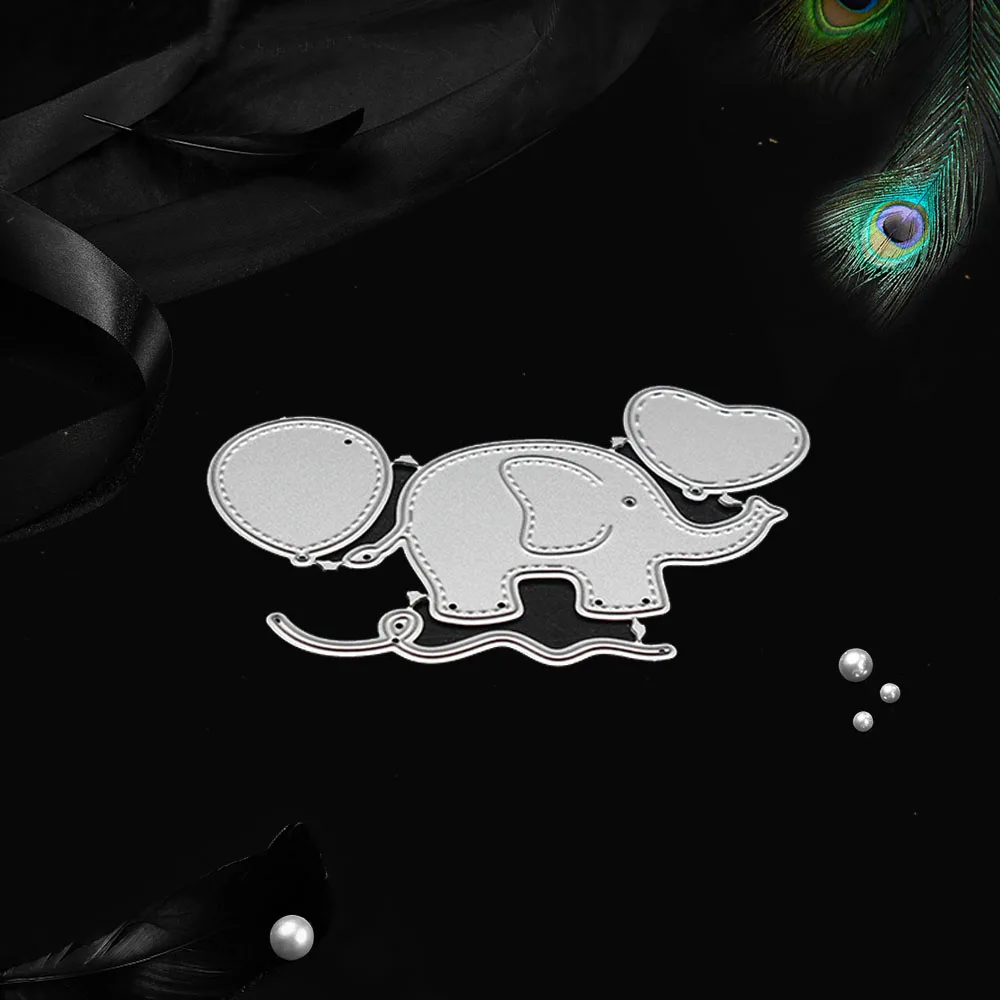 Ремесла слон животные металлические пресс-формы новые для рукоделия штампы