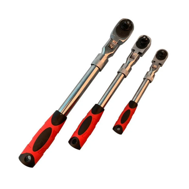 

Retractable 1/4" 3/8" 1/2"inch Ratchet Wrench 72 Teeth Extending Telescopic Ratchet Socket Wrench Tool Ratchet Handle Wrench