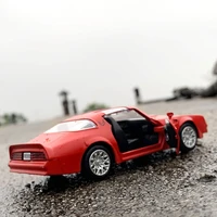 136 pontiac firebird classic alloy sports car model diecasts metal toy vehicles car model simulation collection childrens gift