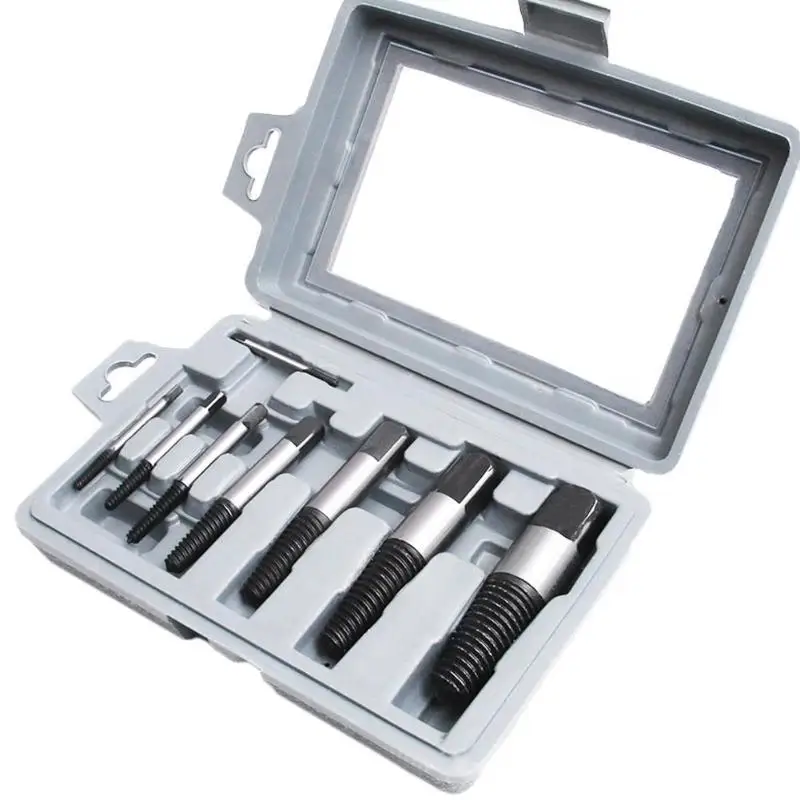 1 комплект стальных поврежденных винтовых сверло для извлечения набор