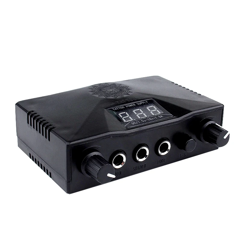 Тату-машинка источник питания черные тату-машинки для тату-макияжа Набор |