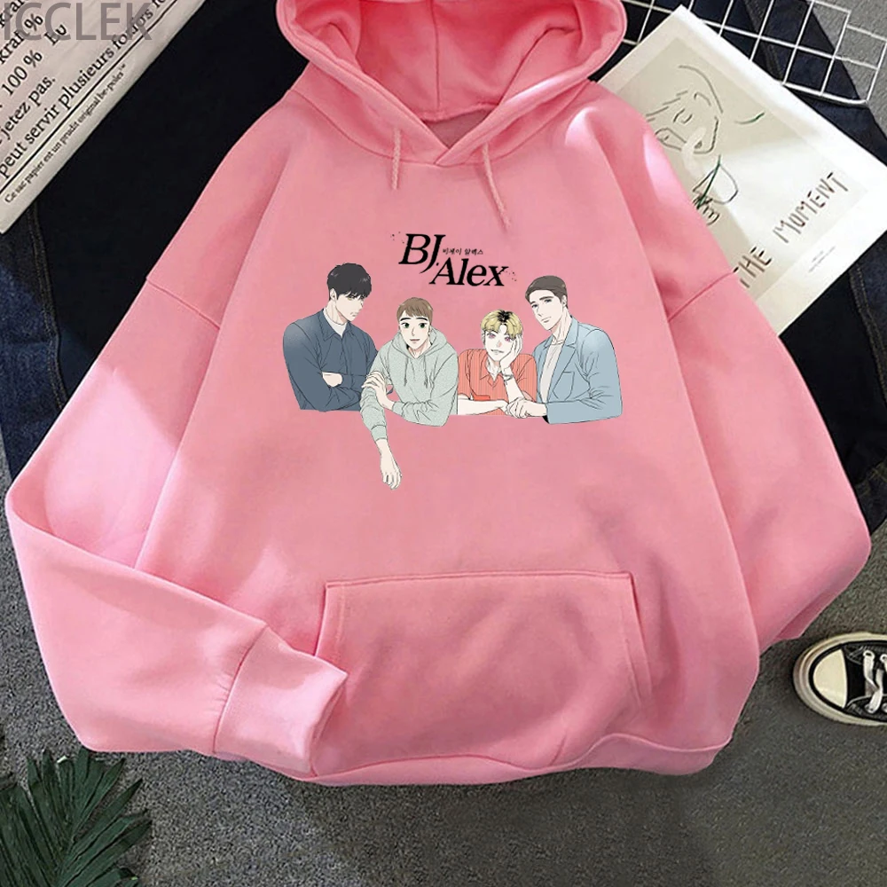 

Anime Bj Harajuku Hooded Sweats Long Sleeve Autumn Warm Women's Clothing Teens Girls Funny Anime Hoodies Women Sweatshirts