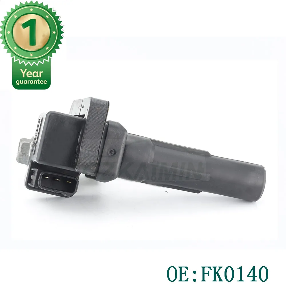 1 Оригинальная стандартная катушка зажигания OEM FK0140 22433AA421 для IMPREZA WRX STI 02-06 для LEGACY B4 BE5 BH5 EJ20 22433-AA421