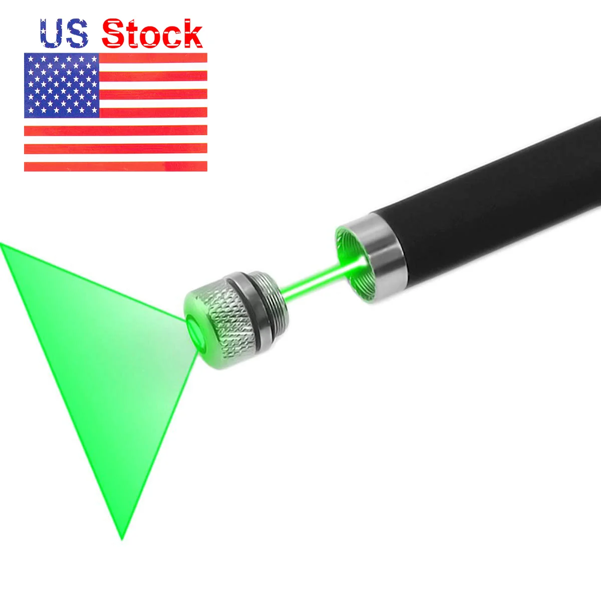 CWLASER 2 в 1 532 нм Зеленый/650нм красный линейный Луч лазерная указка ручка