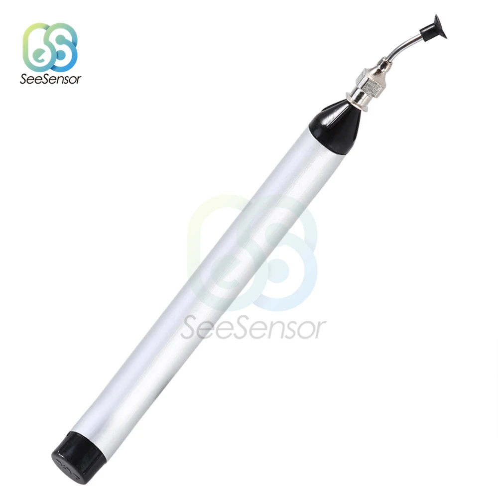 IC SMD вакуумная всасывающая ручка для удаления присоска насос IC SMD Пинцет для выщипывания инструмент пайки отпайки с 3 всасывающие головки