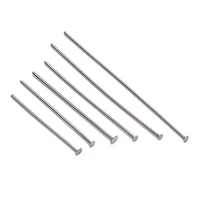 100pcsbag 15 25 30 40 45 50 70 mm stainless steel flat head pin findings headpins for jewelry making diy supplies accessories