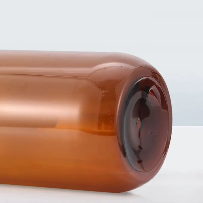 500 мл ПЭТ многоразовая пустая бутылка пресс-насос шампунь лосьон мыло Макияж