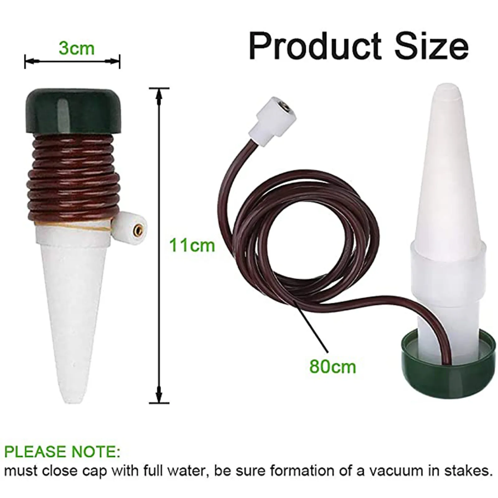 

Gardening automatic drip irrigation system, plant flower greenhouse garden watering spike adjustable automatic dripping device