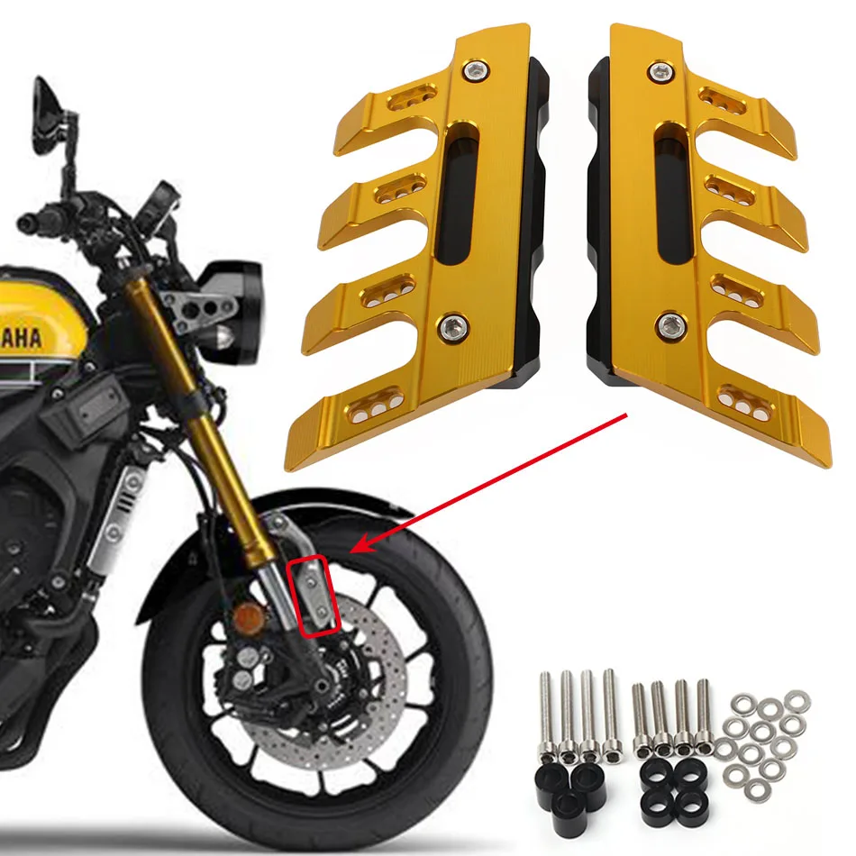 

Брызговик для мотоцикла YAMAHA XSR900 XSR900 ABS, защита передней вилки, переднее крыло, ползунок против падения, аксессуары