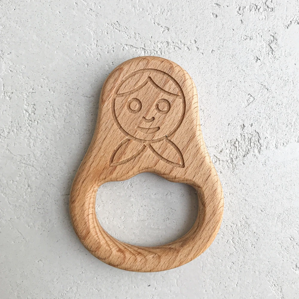 Деревянный грызунок ZARTOY &quotМатрешка&quot |