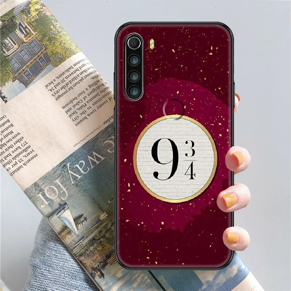 

Harries Magic Potter Phone case For Xiaomi Redmi Note 7 7A 8 8T 9 9A 9S 10 K30 Pro Ultra black soft cover painting shell fashion