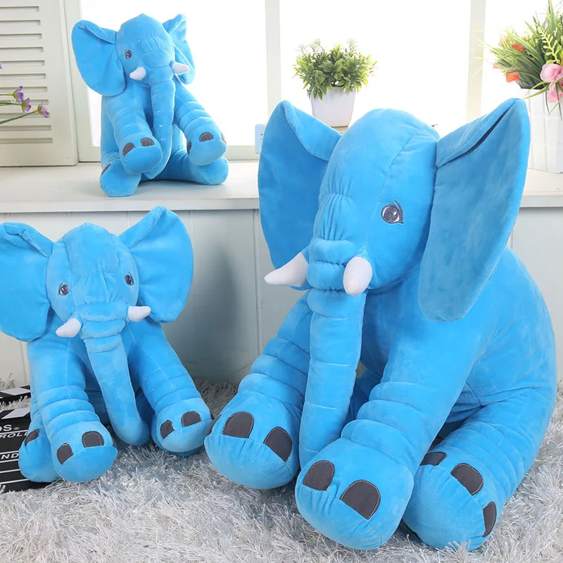 

40/60CM Elephant Infant Plush Doll Kids Sleeping Back Cushion Plush Toys Baby 's Playmate Accompany Doll Baby Plush Doll Gift