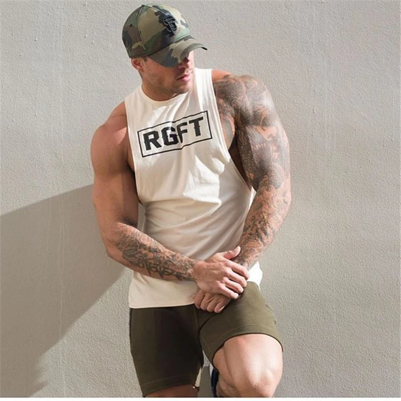 Для мужчин мальчиков Повседневное революции бак для топ жилет бодибилдинга