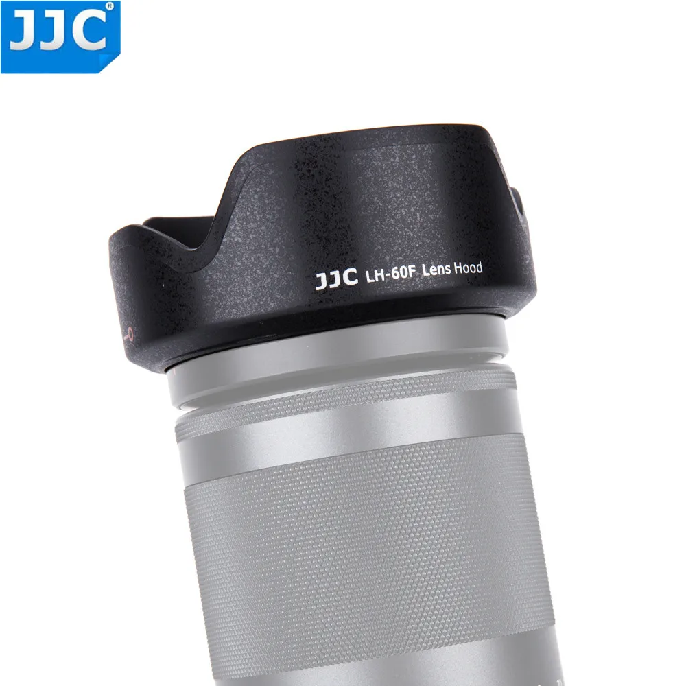 JJC бленда объектива для CANON EF M 18 150 мм f/3 5 6 3 IS STM объектив Заменяет EW 60F Аксессуары