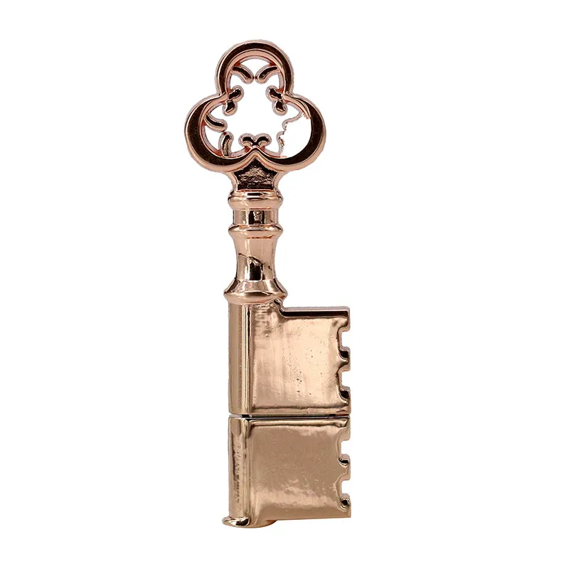 Сердце ключ USB флэш-накопитель ювелирные изделия Алмазный ключ ручка-накопитель 4G 8GB 16GB 64GB Флешка карта памяти Usb флешка водонепроницаемый металлический ключ - Цвет: 3