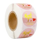 Этикетка для скрапбукинга, розовая, 100-500 шт.