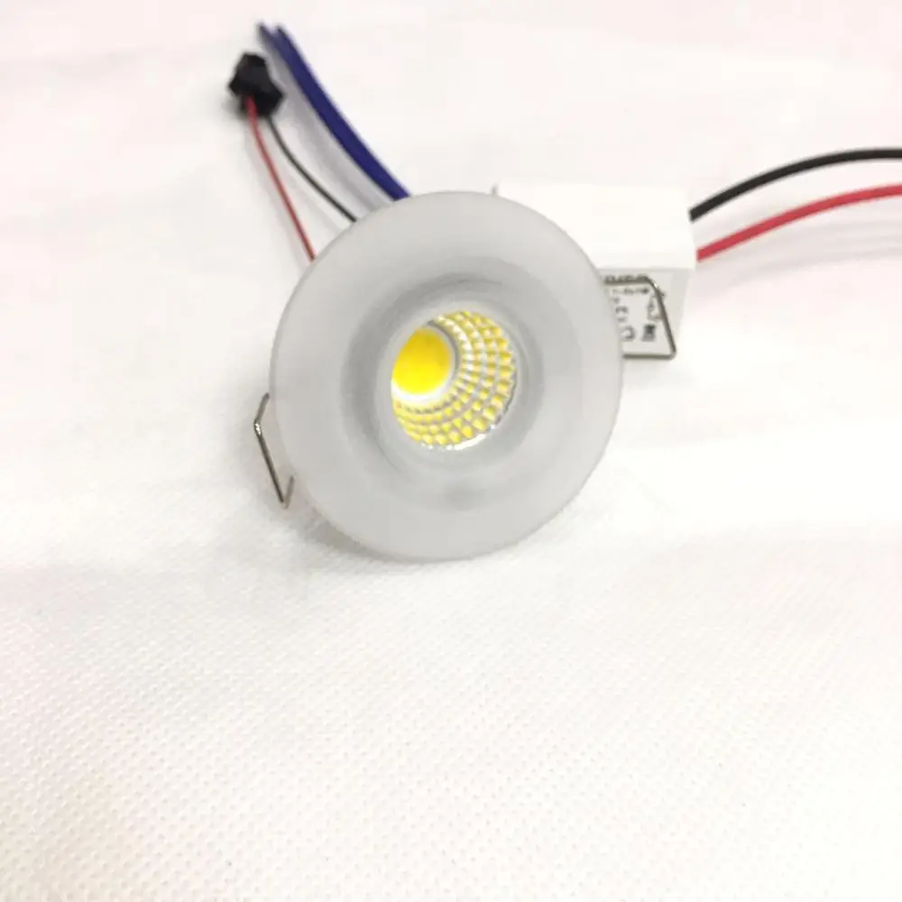 10 единиц 3 W светодиодный мини Einbauleuchte круглый verstellbarer пятно Deckenlampe 230 V