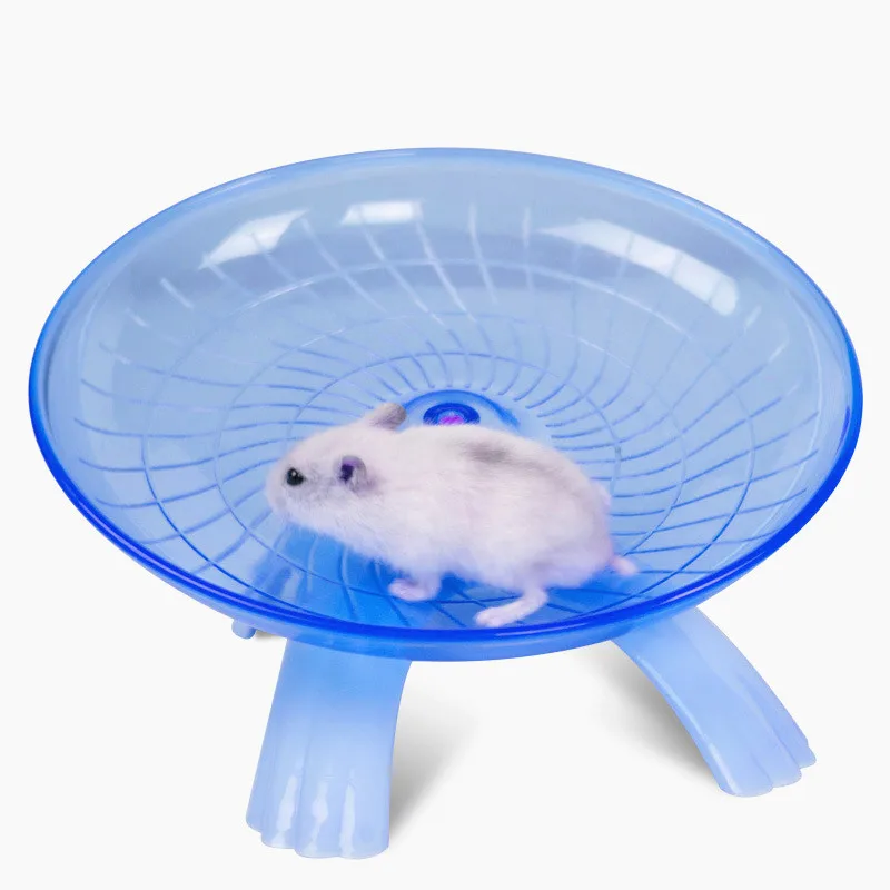 1PC Pet Exercise Wheel Hamster Running Disc Plastic 18cm Diameter Stable Silent Sport Jogging Pink Blue Color Removable | Дом и сад