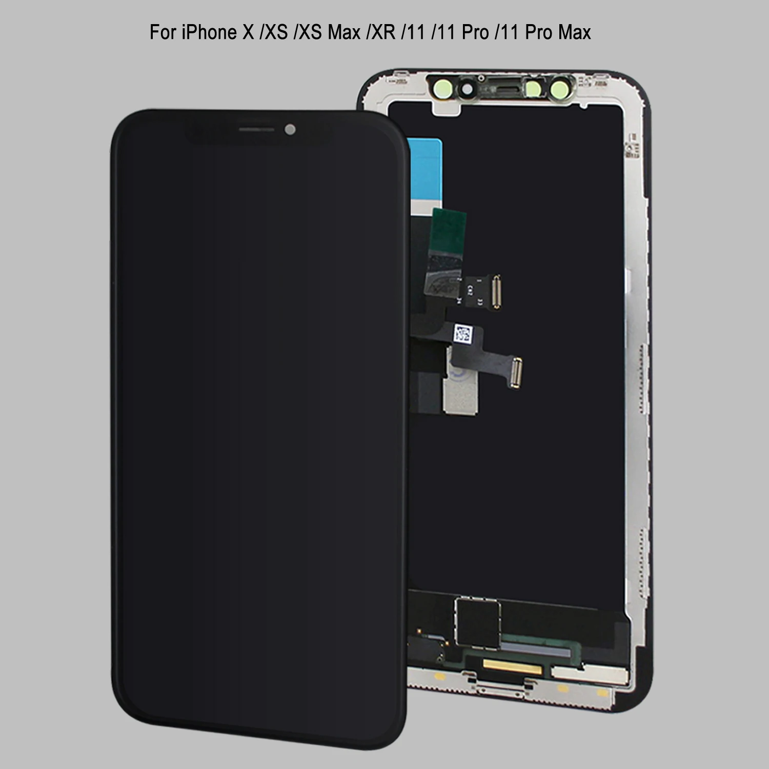 

Original Super Display Replacement For iPhone X XS 11 12 mini Pro MAX LCD OLED 3D Touch Screen Writable true tone With Gift