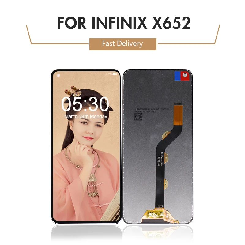 Для Infinix S5 X652 ЖК-дисплей + сенсорная панель дигитайзер стекло комбинированная