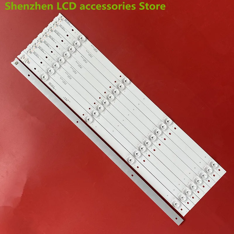 

9PCS-1TV 55HR330M04B5 55HR330M04A5 for TCL 55P3F 55HR330M04B5M04A5 55P3CA 4C-LB5504-HR15J4 4LED(6V) 523mm 100%NEW