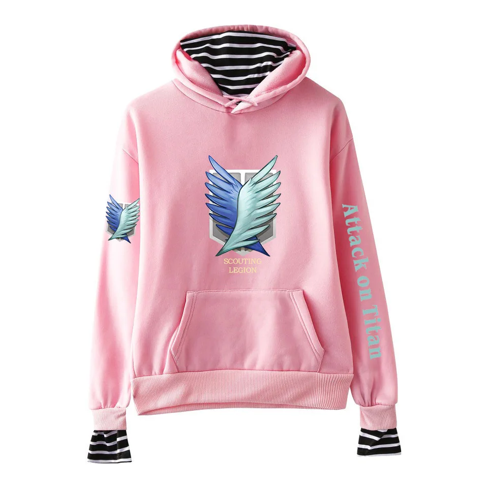 

Attack on Titan Anime Hoodies Sweatshirts Casual Jacket Adult Children Kids Sizes Eren Jager Cosplay Pullover Jersey Unisex