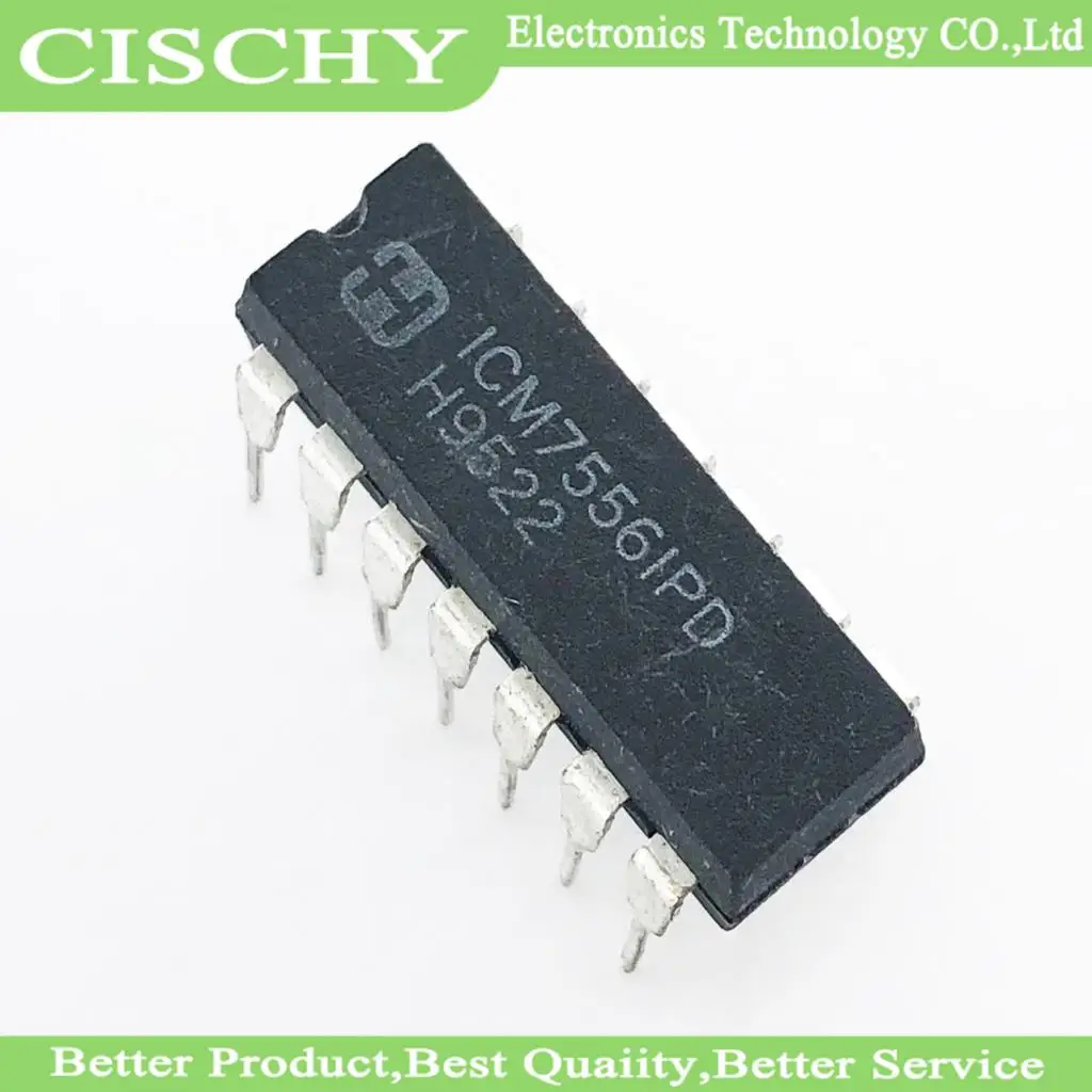 

5 шт./лот ICM7556IPD ICM7556 DIP-14 лет, в наличии