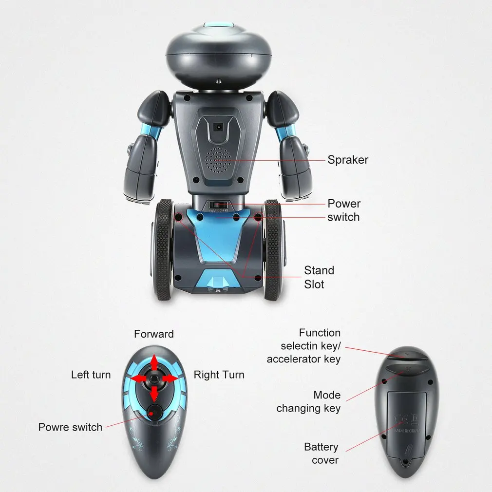 Intelligent Programming Remote Control Robot Smart Self Balancing RC For Children Kids Robotica Toy |