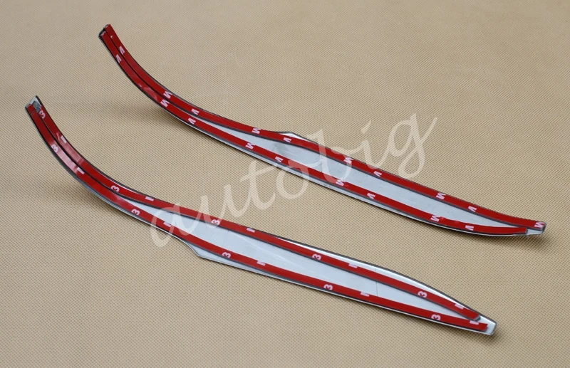 Нержавеющая сталь зеркало заднего вида полосы крышка планки для Toyota RAV4 Highlander Kluger