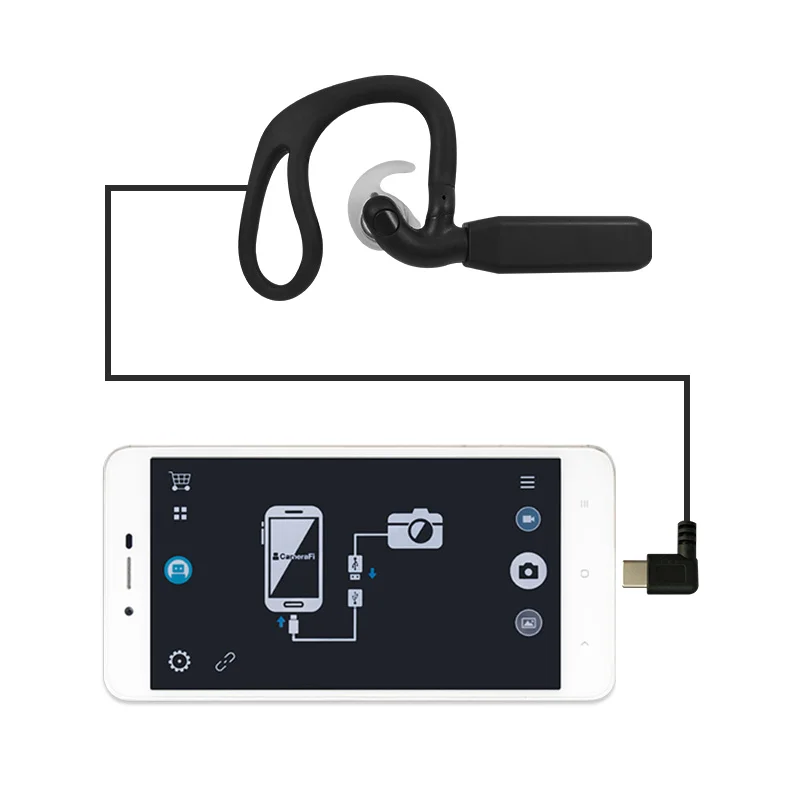 Нательные наушники Eyeskymove веб камера для телефона Android USB 2 0 МП UVC камера|camera for