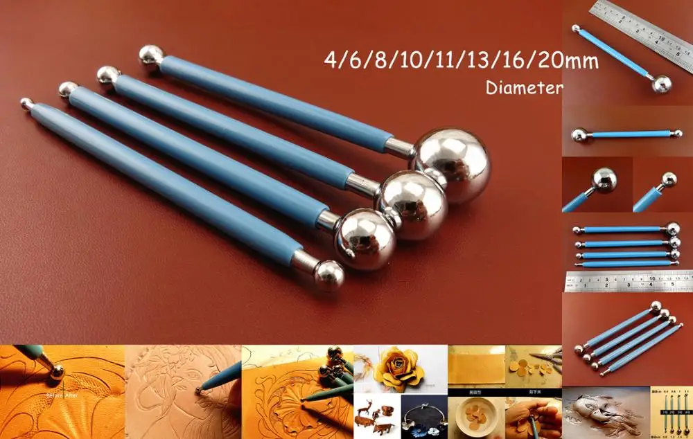 Кожаный ремесло цветок сделать кожу прижимная скульптура вырезать