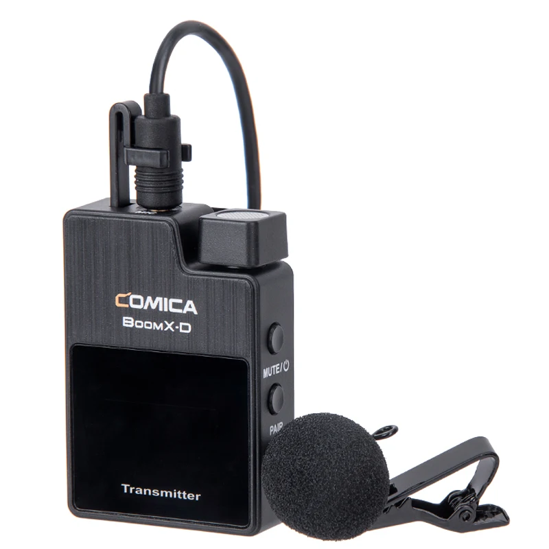 Цифровой беспроводной микрофон COMICA BoomX D D1 D2 UC1 UC2 2 4G 1 триггер с передатчиком и
