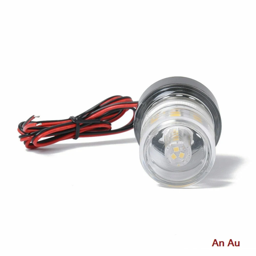 Светодиодный светильник для морской лодки яхты кормовой якорь круглый белый 360 °