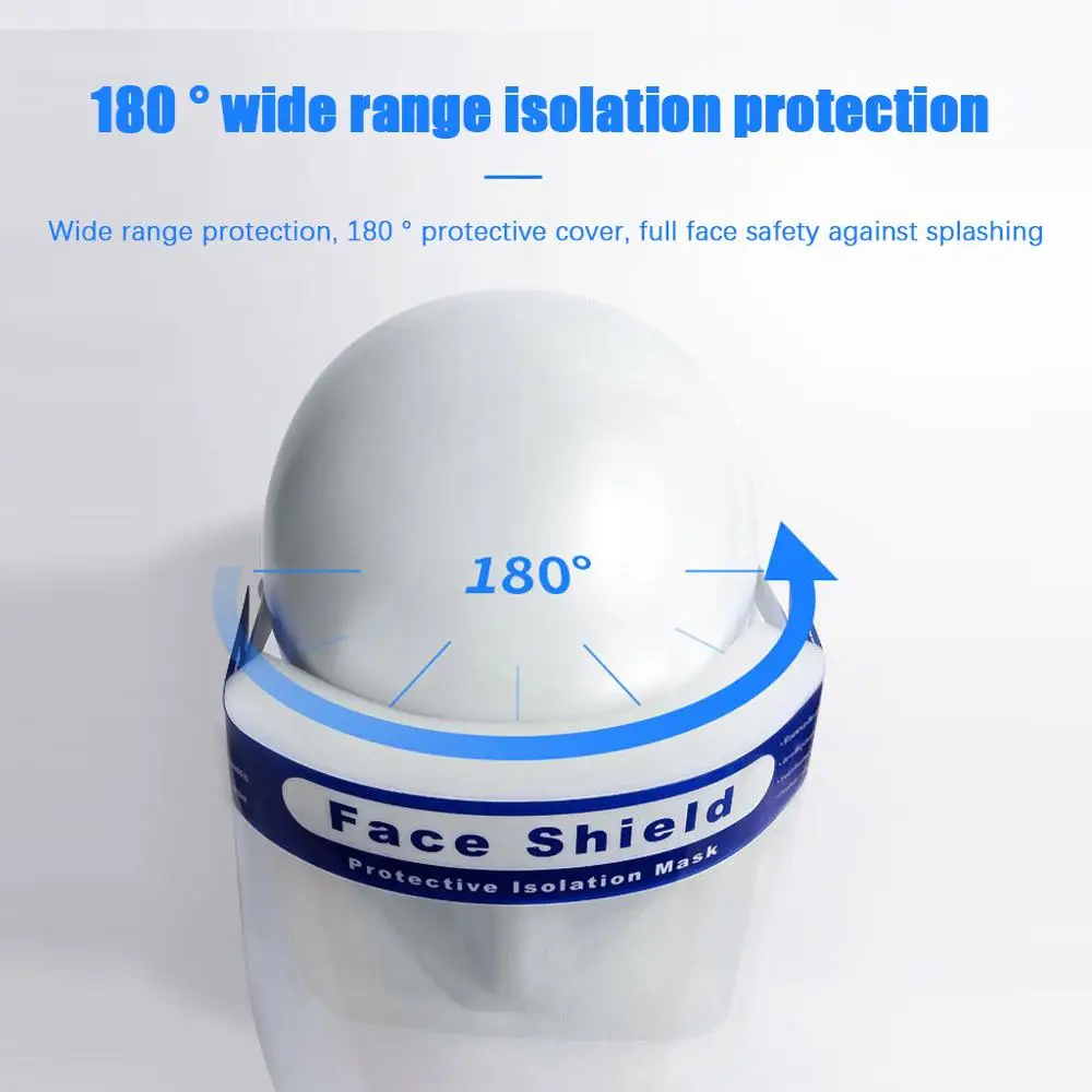 Faceshield защита для лица прозрачный чехол Защита от тумана visiere защитная маска