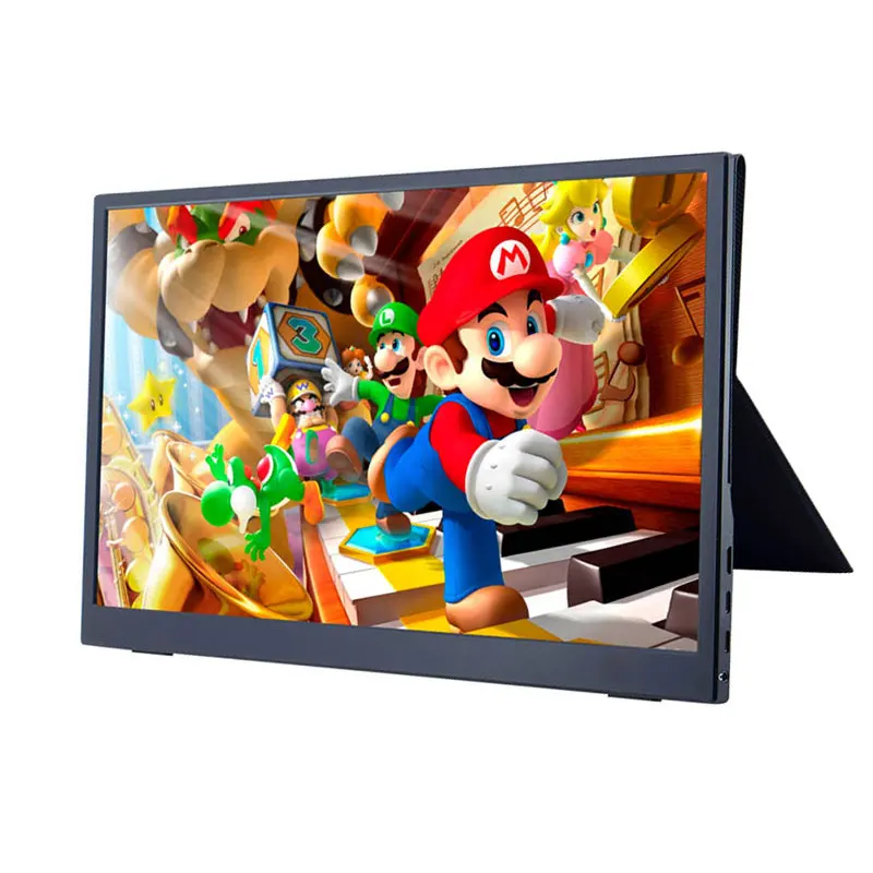 Монитор портативный 15 6 дюйма с сенсорным экраном 1080P HDR USB TYPE-C HDMI для телефона