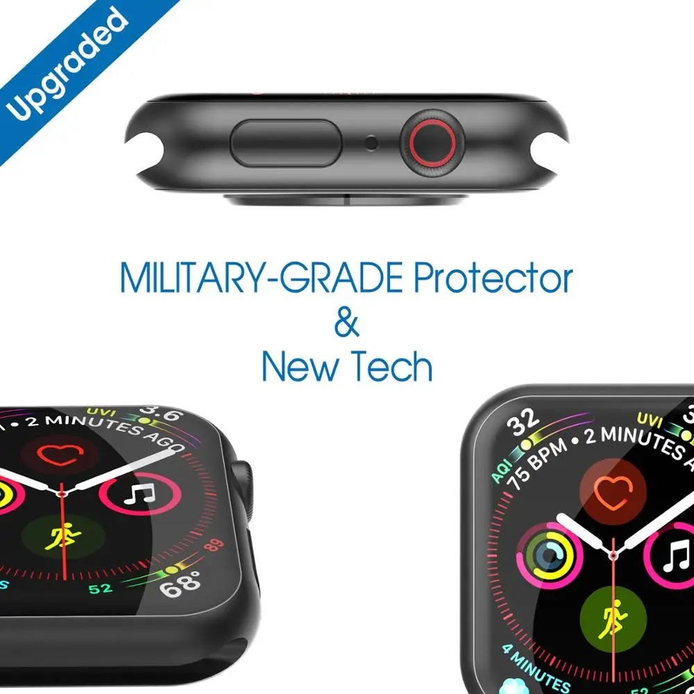 NTONPOWER Защита экрана для Apple Watch серии 3 2 1 ультратонкая Защитная пленка i 4 40 мм 42 44 |