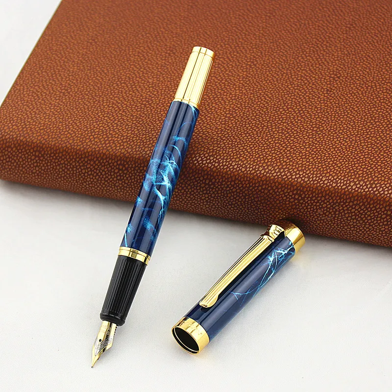 

High Quality Ink Penna stilografica luxury Fountain pen ink pen nib Stationery Iraurita 0.5mm caneta Stylo plume 03828