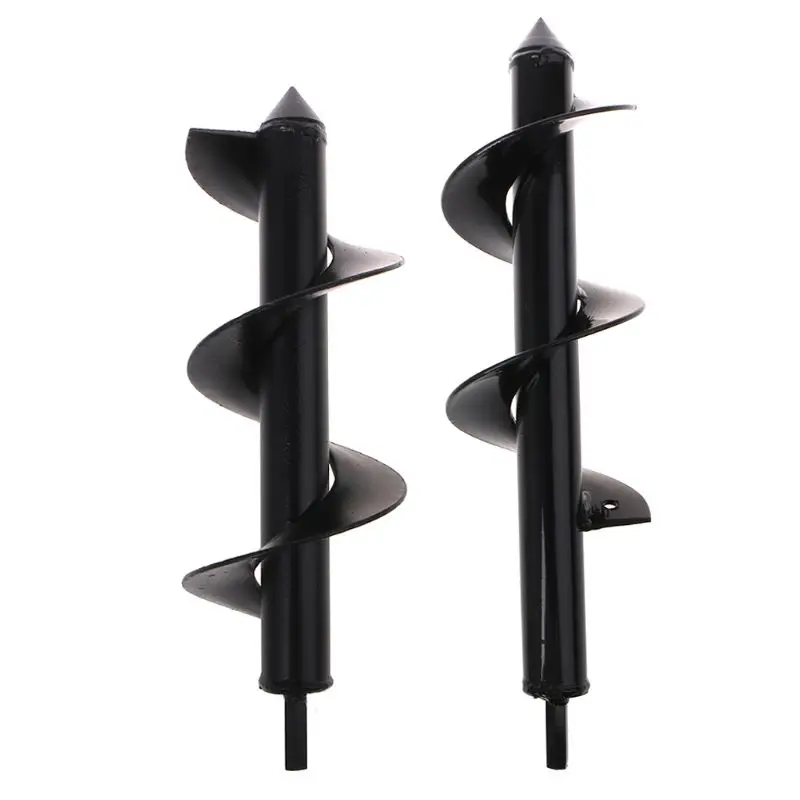 

Black Home Yard Garden Digging Holes Drill Bit Flower Plant Farm Planting Auger Digger Twist Spiral Bit Tools W0YF
