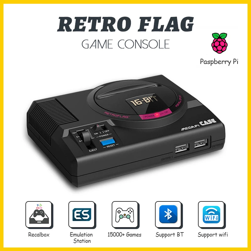 

4K HD Out Family Recreation Mini Video Game Console For PS1/MAME/SNES/MEGA Built-in 50000 Retro Games With 42 Emulators