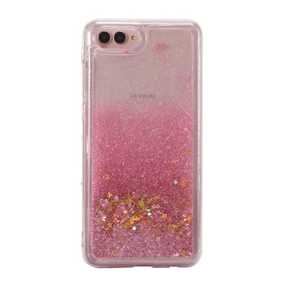 gold star Зыбучих песков с блестками Мягкий чехол для huawei P Smart P20 Pro P10 Nova 2S 2i 3 3i Honor 9 10 lite 7X 8X v10 Y9 MATE 20 чехол s - Цвет: gold star