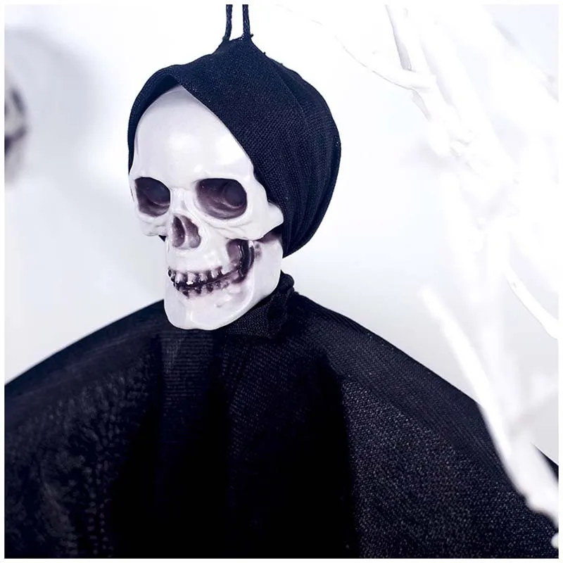 Украшение на Хэллоуин бутафорские черепа висячие украшения Череп дом с